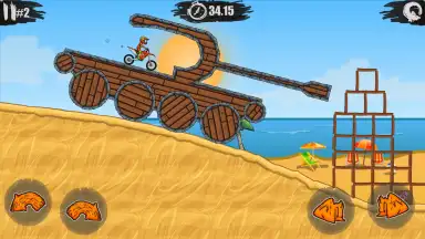 Moto X3M Bike Race Game скриншот 14