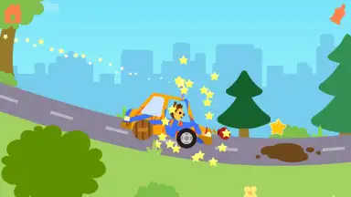 Car game for kids and toddler скриншот 8