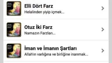 Namaz Sureleri ve Dualar скриншот 5