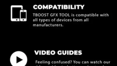 TBOOST Game Booster & GFX Tool скриншот 1