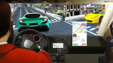 Taxi Games Driving Car Game 3D скриншот 4
