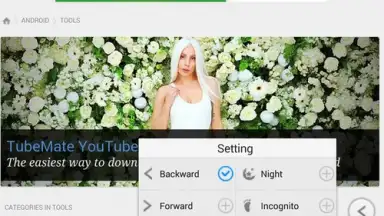 Du Browser for Tablet скриншот 2