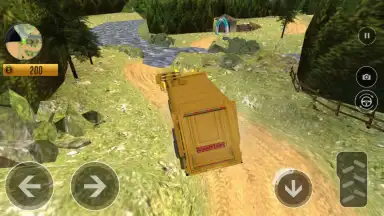 Offroad Truck Simulator - Garbage Truck Game скриншот 1