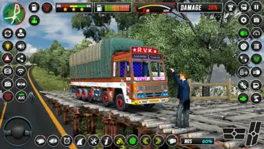 Indian Truck Cargo Lorry Games скриншот 6