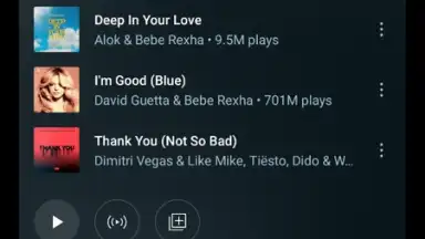 YouTube Music скриншот 9