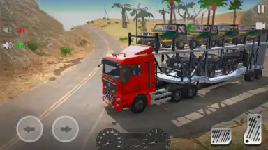 Truck Car Transport Trailer Games скриншот 4