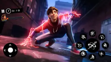 Spider Boy : Rope Hero Games скриншот 2