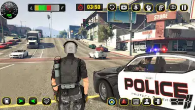 Police Car Chase: Thief Chase скриншот 4