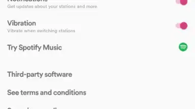 Spotify Stations скриншот 4