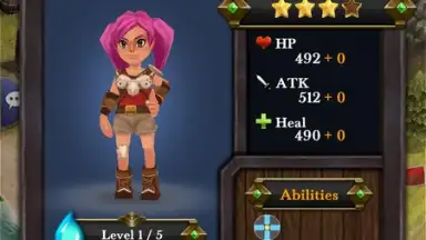 Blades of Revenge: RPG Puzzle скриншот 8