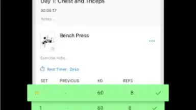 LYFTA: Gym Workout Tracker Log скриншот 3