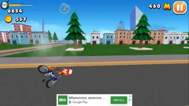 Bike Race 3D скриншот 2