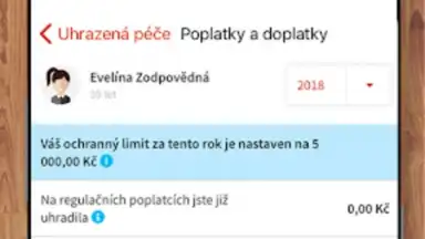 Moje VZP скриншот 2
