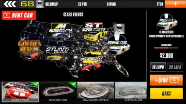 Stock Car Racing скриншот 10