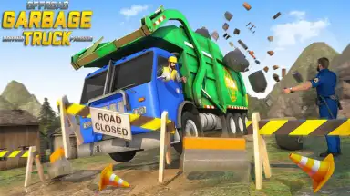 Offroad Truck Simulator - Garbage Truck Game скриншот 8