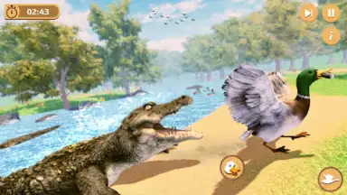 Duck Family Life Simulator 3D скриншот 2