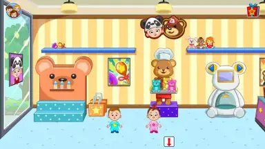 My Town: Shopping Mall скриншот 7