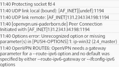 OpenVPN скриншот 5