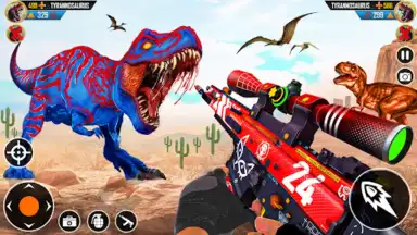 Wild Dinosaur Hunting Attack скриншот 5