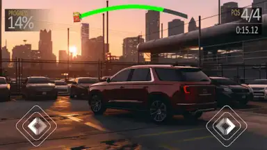 Offroad Prado Parking Car Game скриншот 6