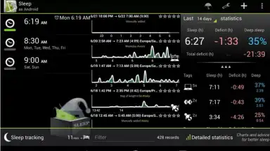 Sleep as Android скриншот 2