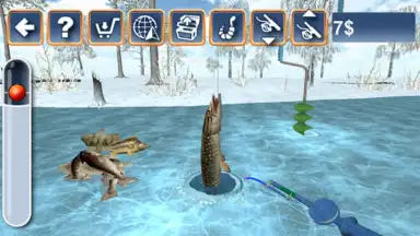 Winter fishing. Lakes. скриншот 5
