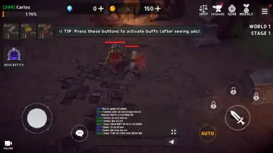 Dungeon Knight: 3D Idle RPG скриншот 2