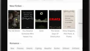 Quotev скриншот 4