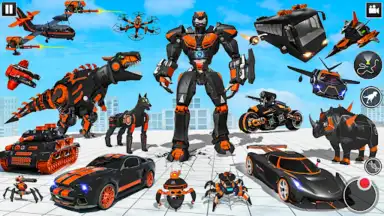 Dino Robot Game скриншот 1