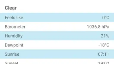 ForecaWeather скриншот 2