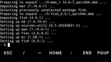 Termux скриншот 3