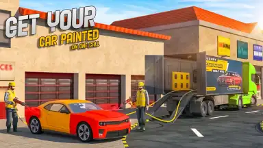 Mobile Car Wash Workshop: Service Garage скриншот 2