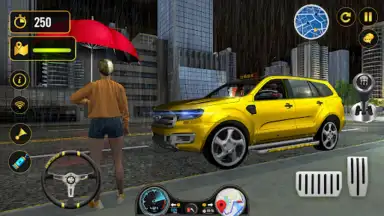 Taxi Games Car Simulator 3D скриншот 3