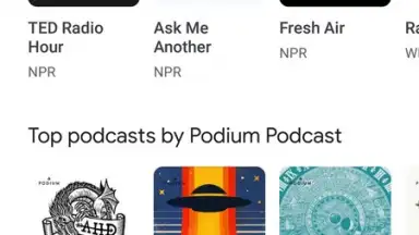 Google Podcasts скриншот 3