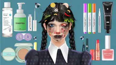 ASMR Doctor Makeup Salon games скриншот 8