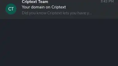 Criptext скриншот 9