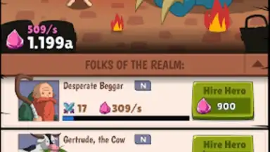 Hero Hero Clicker скриншот 6