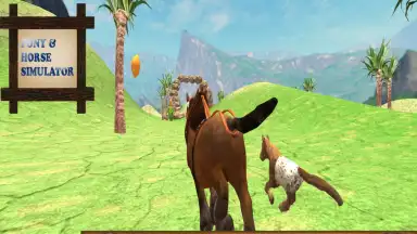 Pony Horse Simulator Kids 3D скриншот 14