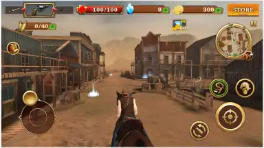 Cowboy Hunting: Gun Shooter скриншот 3