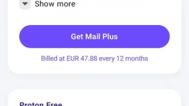Proton Mail скриншот 14