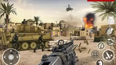World War Pacific Gun Games скриншот 3