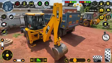 Snow Excavator Construction 3D скриншот 6