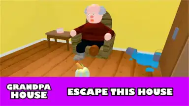 Grandpa house horror in roblox скриншот 4