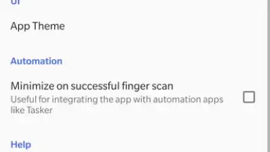 Remote Fingerprint Unlock скриншот 3