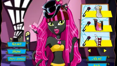 Monster Catty Noir Hair Salon скриншот 2