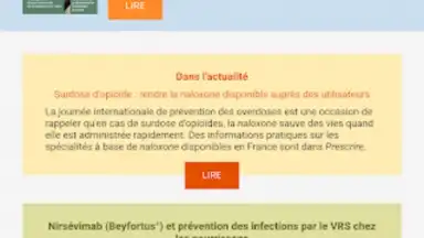 Application Prescrire скриншот 3