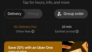 Uber Eats скриншот 15