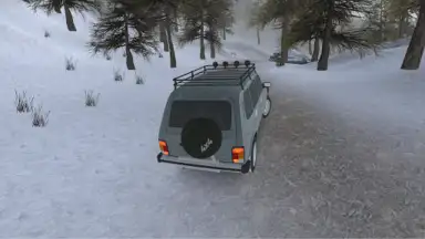Forest Roads. Niva скриншот 2