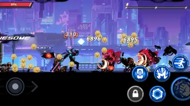 Cyber Fighters скриншот 1