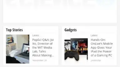 Google Currents скриншот 1